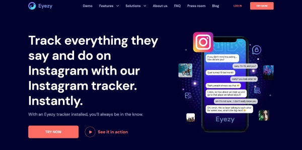 Track everything they say and do on Instagram with our Instagram tracker. Instantly.