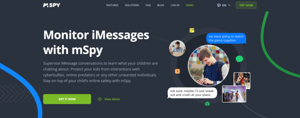 Monitorizați iMessages cu mSpy